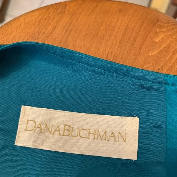 Dana Buchman teal vintage shell NWT size 16 - Picture 3 of 7